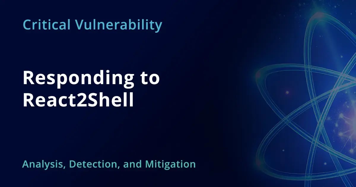 Responding to React2Shell