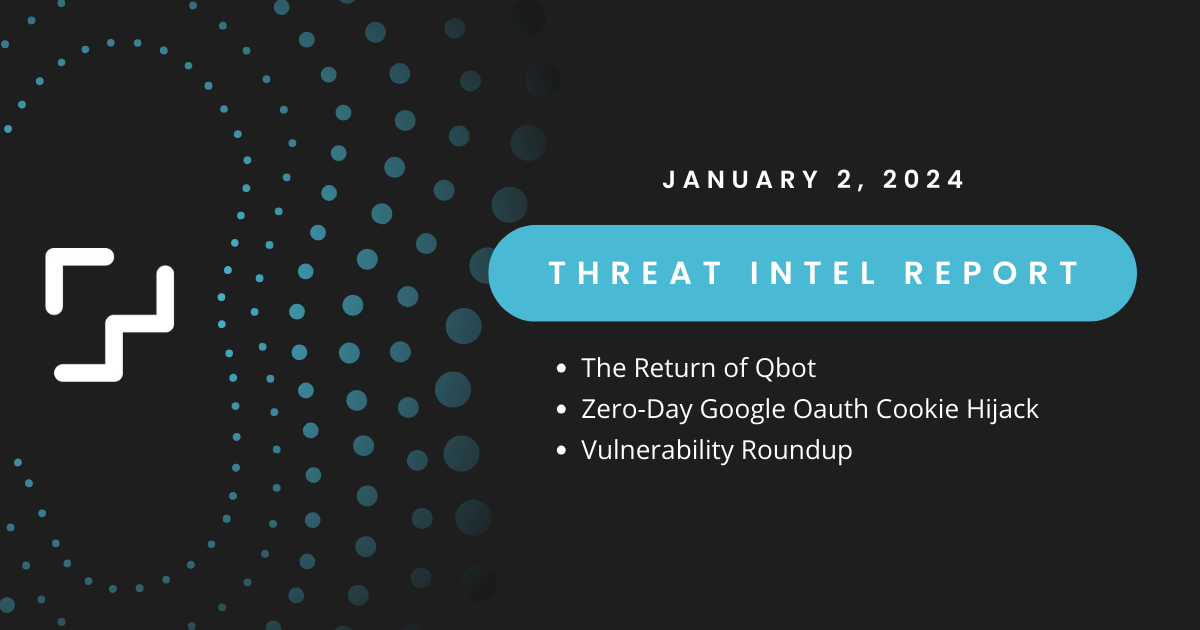 Cyber Threat Intelligence Briefing - January 2, 2024