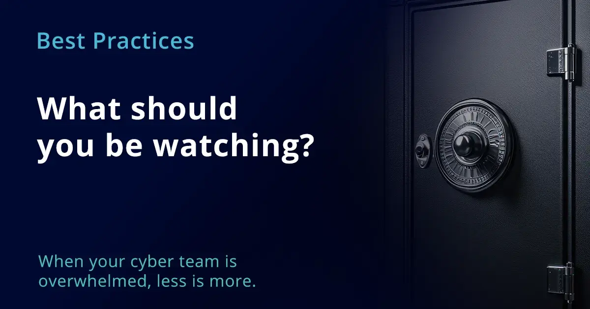 What should you be watching?