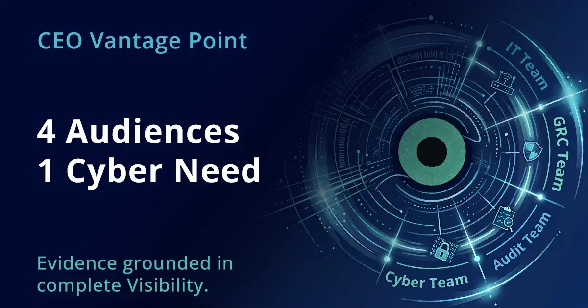 4 Audiences, 1 Cyber Need