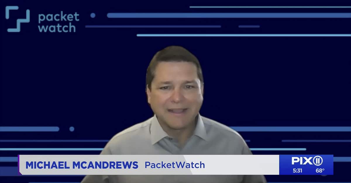 PacketWatch Discusses Unemployment Payment Fraud and Password Scams on Pix11 News