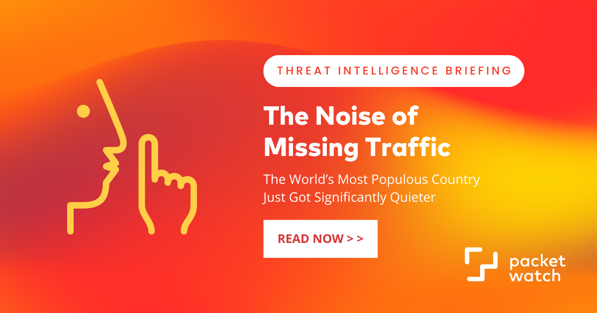 The Noise of Missing Traffic